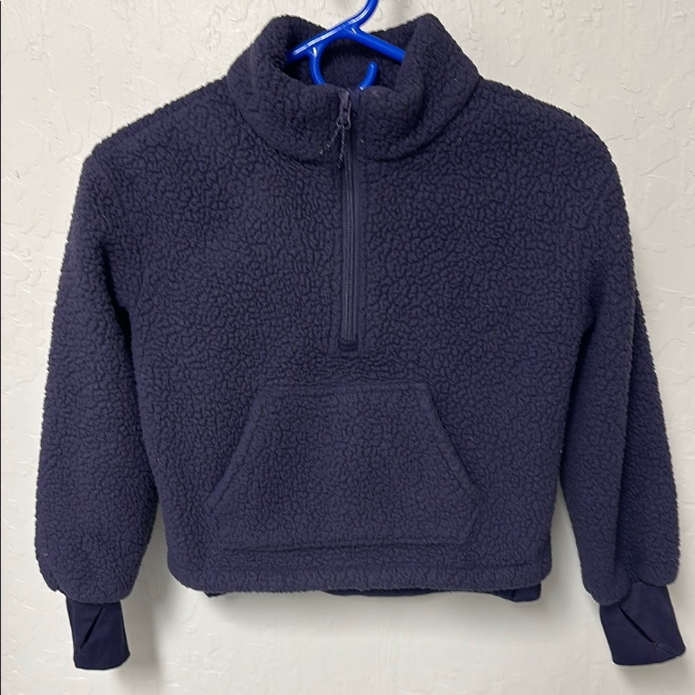 4/$10 Cozy purple Fleece Pullover